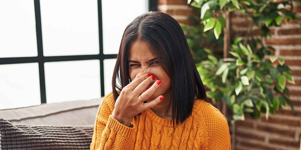 what causes sewer gas smell in the house