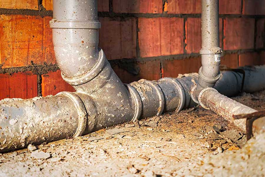 Sewer pipes requiring repair in Brooklyn, NY